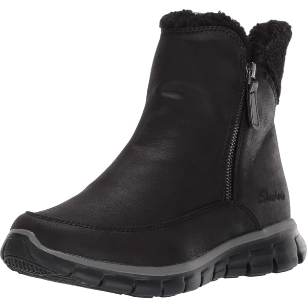 Vunavueya Bottines Hiver Cuir Femmes Courtes Fourrées Chaudes - Doublure Fourrure 35-41.5
