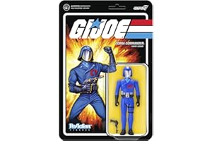 SUPER7 Super 7 G.I. Joe Reaction Wave 1 - Cobra Commander, Multicolor (RE-GIJOW1A-CCO-)