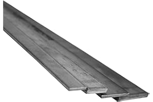 THE MESH COMPANY Flat Bar Solid Metal - Aluminium, Mild Steel, Stainless Steel - 1 Metre (Mild 25mm Width x 3mm Thick x 1m)