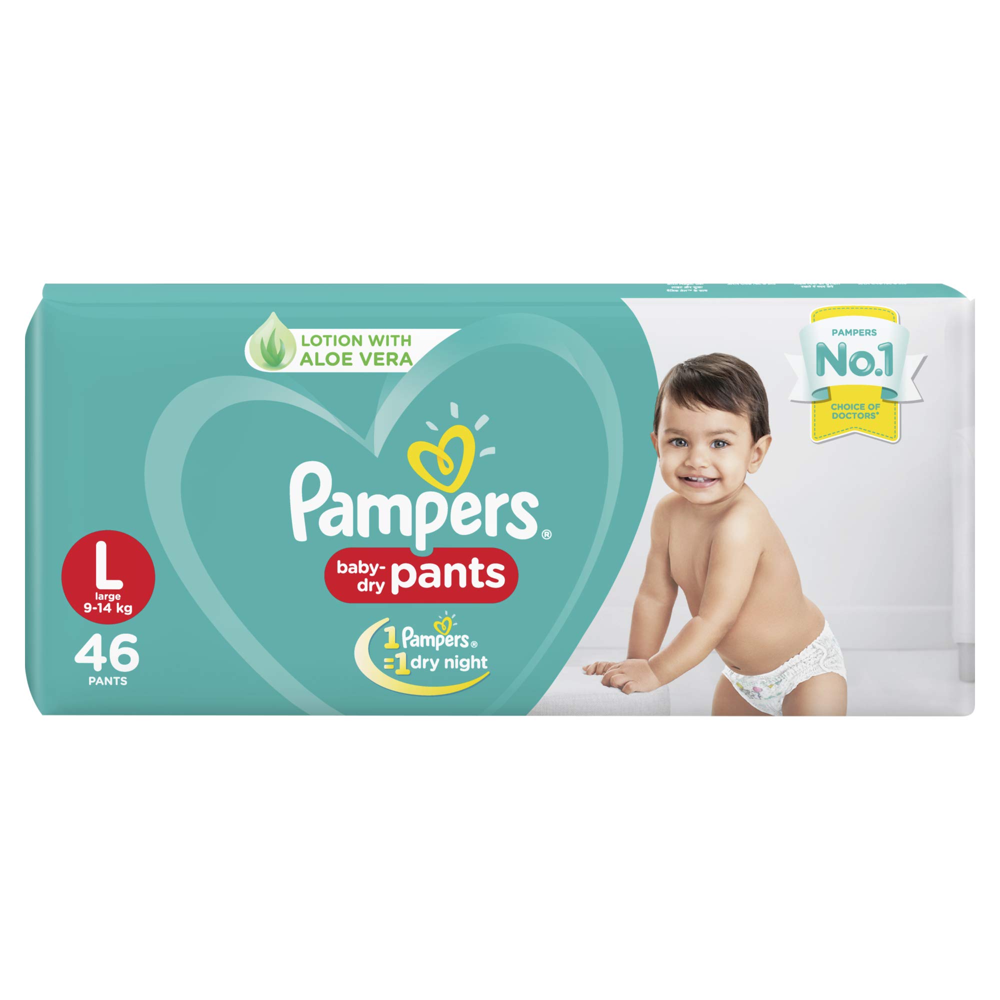 pampers pant style diapers large