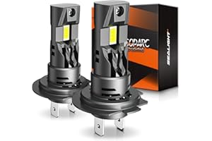 SEALIGHT H7 LED 110W 33000LM Lampadine,700% più luminoso 6500K bianco freddo, All-in-One Mini dimensioni H7 lampadine a LED con ventola, Plug and Play, sostituzione alogena, Confezione da 2