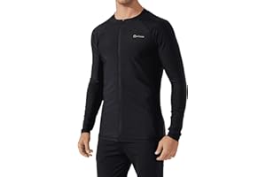 cioiniei Men's Swim Shirts UPF 50+ Sun Protection Shirts Long Sleeve Fishing Rash Guard Loose-Fit T-Shirt for Quick Dry