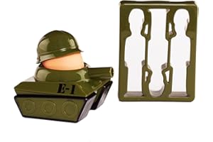 Paladone Products Egg Splode Tank Coquetier et Emporte-pièces pour Toast, Multicolore