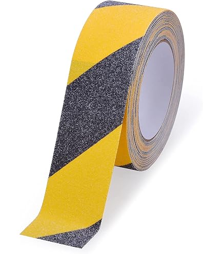 Ruban Antidérapant Noir - 25 Mm X 10 M - Adhésif Puissant Pour Marches, Escaliers, Carrelage