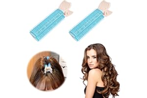 Vordpe 2 pinzas voluminizadoras para el cabello, clip de volumen natural esponjoso, clips de raíz de cabello con gancho y bucle, clips de volumen instantáneos para mujeres (azul)
