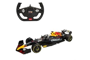 ColorBaby 41286 Rastar Coche teledirigido F1 Oracle Red Bull Racing RB18, Licencia Oficial, Escala 1:12, Fórmula 1, Vehículo radiocontrol, Frecuencia 2.4 GHz, 6 direcciones, Juguetes teledirigidos