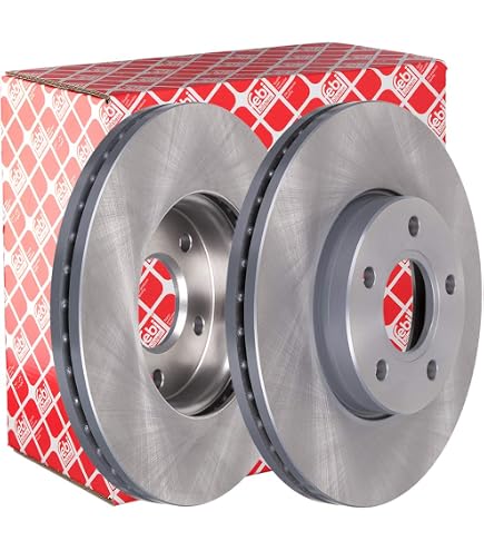 Disque De Frein Febi-Bilstein 24384 - Compatible Volkswagen, Audi, Seat, Skoda - Qualité OEM
