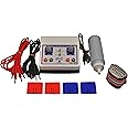PHYSIO LIFE CARE Corded Electric Mini Muscle Stimulator 2 Channel MS Body Physiotherapy Equipment Massager With 1 Year Warranty, White