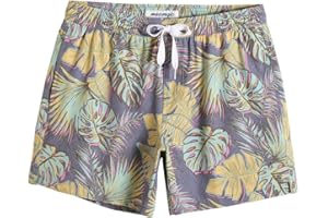 MaaMgic Bañador 5.5" Hombre de Natación Secado Rápido Interior de Malla 4-Way Stretch