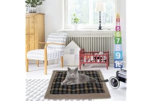 Aosong Self Heating Pet Blanket Pad Ideal for Cat/Dog Bed