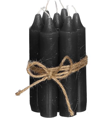 Bütic GmbH Bougies à tige colorées 110 mm x 13 mm – Bougies hautement