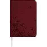 Wochen-Minitimer Nature Line Flower 2026 - Taschen-Kalender A6 - 1 Woche 2 Seiten - 192 Seiten - Umwelt-Kalender - mit Hardco