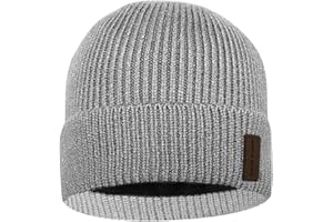 North Bund Cappello Invernale Unisex Berretti Invernale Beanie Berretto Invernale Uomo e Donna con Pile Interno
