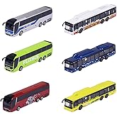 Majorette MAN City Bus (1 model araba) - Metal oyuncak otob&uuml;s, serbest s&uuml;r&uuml;şl&uuml;, koleksiyoncular ve 3 yaşından b&uuml;y&uuml;k &ccedil;ocuklar 