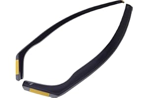 HEKO-27145 (2 Pieza) anteriore Deflector de Aire por Renault Megane 2002-2008 5-Porta