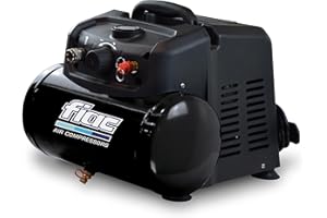 FIAC Compresor de Aire Portátil CUBY, Sin Aceite, Presión Máxima 8 Bar, 1.5 Hp, Tanque 6 Litros, Nivel sonoro 97 dB