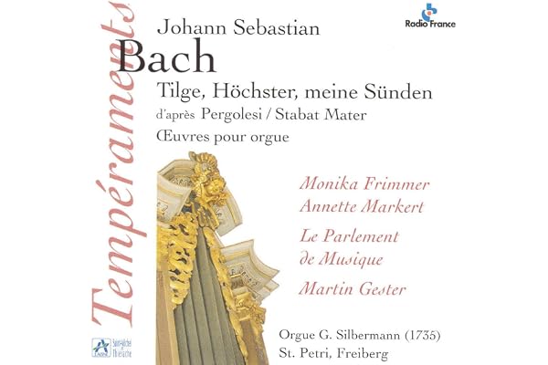 "Tilge, Höchster, meine Sünden", BWV 1083 d'après le Stabat Mater de Pergolèse / Oeuvres pour orgue
