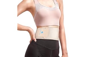 HEERTEEAJ Umbilical Hernia Belt for Men and Women – Abdominal Support Binder for Belly Button Hernia Support, Relieve Pain for Incisional, Femoral, Hernial, & Inguinal Hernia Surgery Prevention Aid