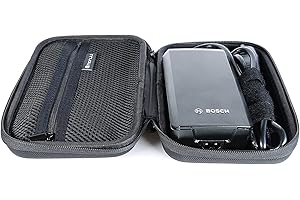 honju Bike Étui de Transport Solide pour chargeurs Bosch eBike Compact Chargeurs Coque - noir