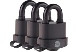 YALE SECURITY YALE Candado Intemperie 51 mm Pk 3