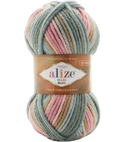 EGalanteria - Veľké Klbko Superlana Midi Ombre Batik Od Alize Na Ešopíku Egalanteria Httpswwwe