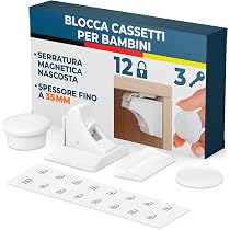 Homery Fermaporta Antischiacciamento Per Bambini (6 Pezzi) | In Gommapiuma Morbida | Protezione Per Porte E Finestre
