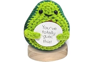 Doraler Positive Avocado,Positive Geschenk, Pocket Hug Geschenk, Mini-Plüsch Figuren Lustige Positive Kartoffel Puppe, Geschenk für Freundin, für Freund, Mutmacher Geschenk