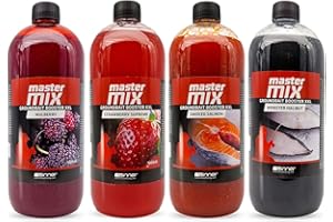 ‎TANDEM BAITS Tandem Baits Master Mix Groundbait Booster XXL Karpfen-Lockstoff Lockmittel Köder Karpfen Angeln Köder zum Große-Fische-Angeln Karpfenzubehör Profis&Hobby Angler Angelfutter 1000ML