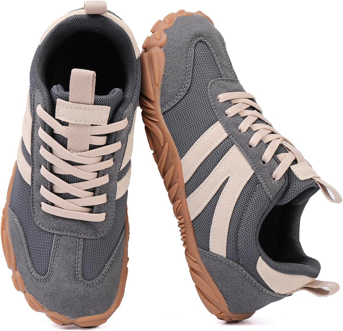 AONETIGER Zapatillas Barefoot Hombre Mujer Ligeras Zapatos Minimalista con Horma Ancha Transpirables Deporte Calzado Descalzo Exterior Interio Gr.36-47 EU
