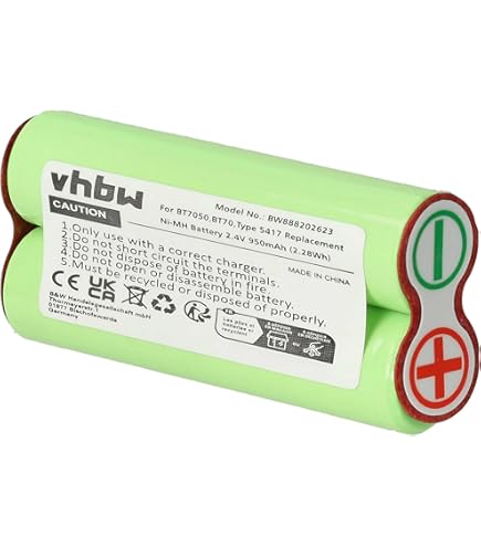 Batería Recargable Otoscopio AccuCell – Batería NiMH De Repuesto Para Heine X-02.99.382 | 3.5V 1.0Ah | Compatible Con Modelos X-002.99.382 Batería Coche Teledirigido