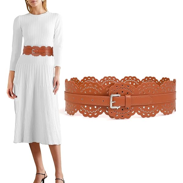 Haut Ceinturé Femme Evie En Coton Beige Taille 10 - Neuf Avec étiquettes