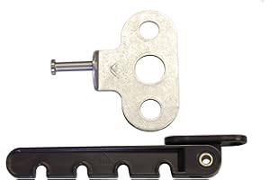 Roto TS3649 Original Rotary tilt Limiter with Angle, Grey/Brown