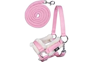 HKM SPORTS EQUIPMENT Hobby Horse - Set di cavezza rosa