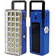 Pick Ur Needs Solar Rechargeable Emergency Light with 24 LED Floor Lantern Light (Modern Blue)