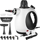 Nettoyeur Vapeur Portable, Nettoyeur à Vapeur Portatif Polyvalent avec Verrouillage de Sécurité et 14 Accessoires pour la Sal