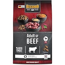 BELCANDO Adult GF Horse [4kg] Hundefutter | Trockenfutter ohne Getreide mit  Pferd | Alleinfuttermittel fr ausgewachsene Hunde Aller Rassen ab 1 Jahr :  Amazon.de: Haustier