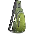 TITECOUGO Small Sling Bag, Lightweight Crossbody Backpack for Men Women Kids, Shoulder Bag for Sports and Outdoor