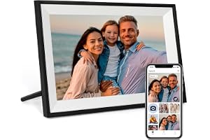 Produktabbildung: Humblestead Digitaler Bilderrahmen 10,1 Zoll 32GB WiFi Elektronischer Bilderrahmen 1280x800 HD intelligenter T