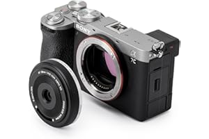 ‎VILTROX VILTROX 28 mm F4,5 Ultra-cienki obiektyw naleśnikowy E-Mount Auto Focus 28 mm f/4,5 FE Rozmiar Full Frame Szerokokątny obiektyw do Sony a7 a7R a7S a7C a7RII a7SII a7SIII a7III