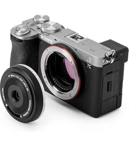 【新品同様】VILTROX AF 28mm F4.5 Z VILTROX 28mm f4.5 Obiektyw naleśnikowy dla Sony E, Auto