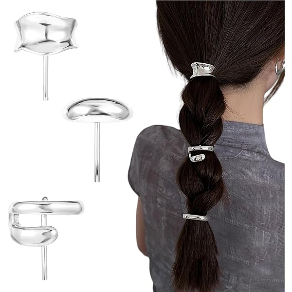 Danshinbow Haarmanschette Für Hohen Pferdeschwanz | Metall-Clip In Gold | Elegante Haarspange Für Damen | Perfekt Für Hochzeit, Party & Alltag
