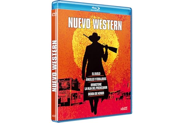 Nuevo Western (Blu-ray) Pack 4 peliculas: El Duelo / Angeles y Forajidos / Brimstone La Hija del Predicador / Deuda de Honor