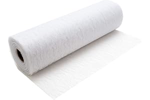 100%Mosel Tischläufer Spitze, in Reinweiß (30 cm x 20 m), zartes Tischband aus Spitze, edle Tischdeko für Hochzeit & Taufe, Festliche Dekoration für besondere Anlässe