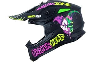 Broken Head FreakZone Motocross-Helm Cross-Helm – MX – Quad – Supermoto - Motorrad