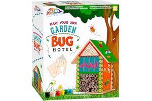 GRAFIX Creative Sprouts Make & Paint Your Own Garden Bug Hotel
