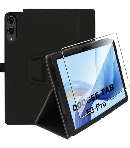 Tablet Hülle Für DOOGEE Tab E3 Pro 13 Zoll - PU Leder Mit Handschlaufe & Klappständer