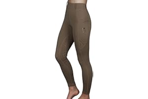 Royal Horsemen Reitleggings Damen & Mädchen (Gr. XXS-XL) - Silikon Vollbesatz - Bequeme Highwaist Reithose - Mit Handytasche und Gürtelschlaufen