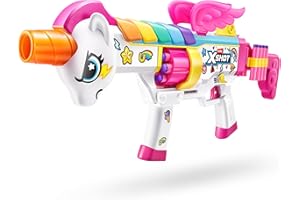 XSHOT Big Rizz Blastercorn, 24 dardi con tecnologia Air Pocket di ZURU, Dart Blaster, giocattolo da usare all’aperto per bambini e bambine, ragazzi e adulti dagli 8 anni in su