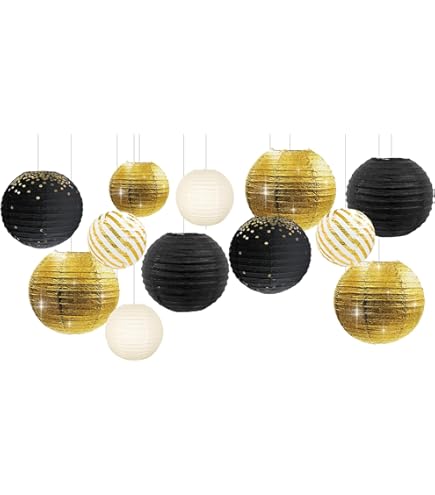 Hexizexi 6 stuks ronde papieren slingers, 4 m, cirkel, banner, slingers, hangende iridescent, ronde slinger voor bruiloft, feest, decoratie, slinger, verjaardag, mardigras, Kerstmis