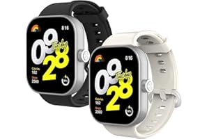 WD&CD Pasek kompatybilny z Xiaomi Redmi Watch 4 / Xiaomi Smart Band 8 Pro [2 sztuki], wymienna bransoletka silikonowa sportowa pasek kompatybilny z Redmi Watch 4